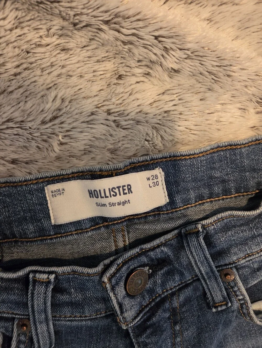 Hollister Slim Straight Men's Jeans Sz 28x30